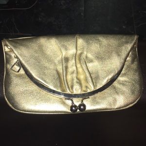 Hobo Gold clutch